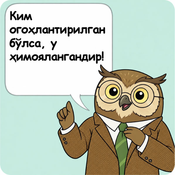 Билиш муҳим бўлган янгиликлар